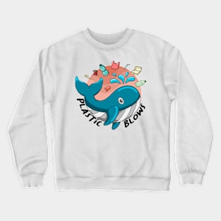 Plastic Blows Crewneck Sweatshirt